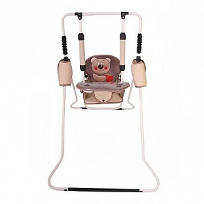 Напольные качели. Серия Веселые зверята. Мишка с малиной (Лео, 4001_Мишка с малиной)